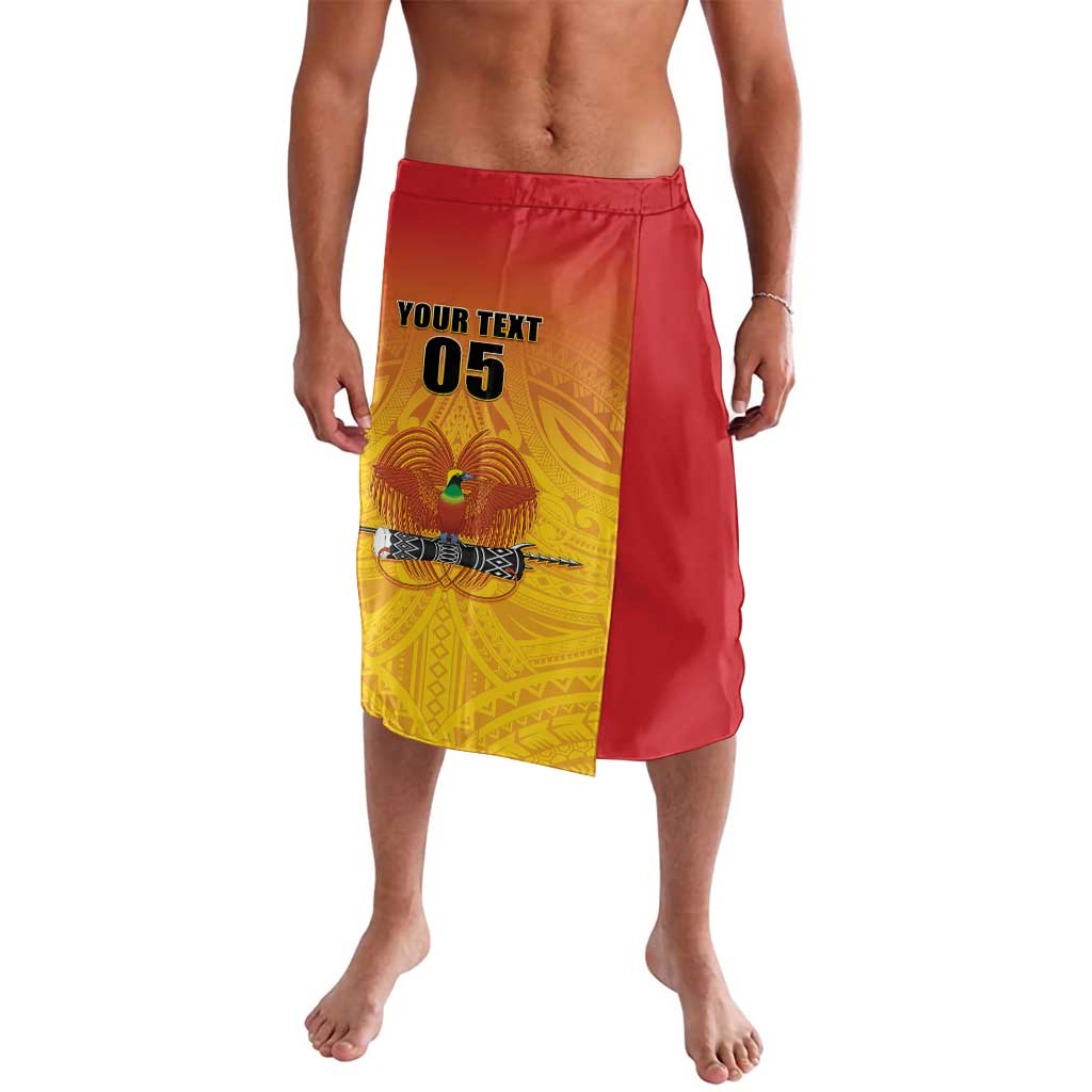 Papua New Guinea Rugby Custom Lavalava Go Orchids Pacific Champions LT05 Yellow - Polynesian Pride