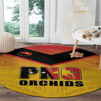 Papua New Guinea Rugby Round Carpet Go Orchids Pacific Champions