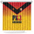 Papua New Guinea Rugby Shower Curtain Go Orchids Pacific Champions