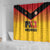 Papua New Guinea Rugby Shower Curtain Go Orchids Pacific Champions