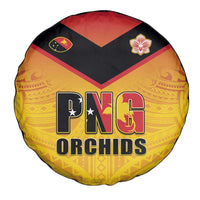 Papua New Guinea Rugby Spare Tire Cover Go Orchids Pacific Champions LT05 - Polynesian Pride