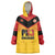 Papua New Guinea Rugby Custom Wearable Blanket Hoodie Go Orchids Pacific Champions