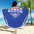 Fetu Samoa Rugby Beach Blanket Go Champions