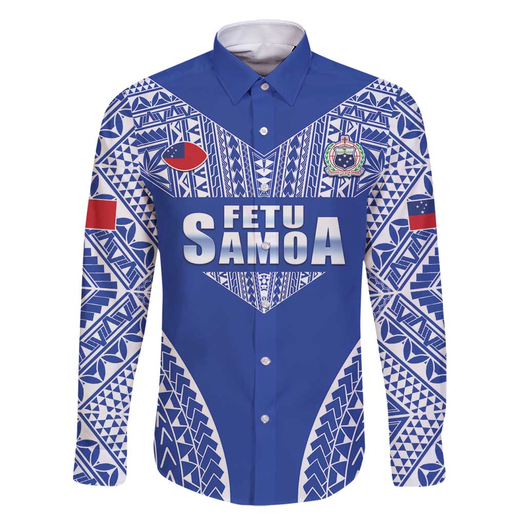 Fetu Samoa Rugby Custom Family Matching Mermaid Dress and Hawaiian Shirt Go Champions