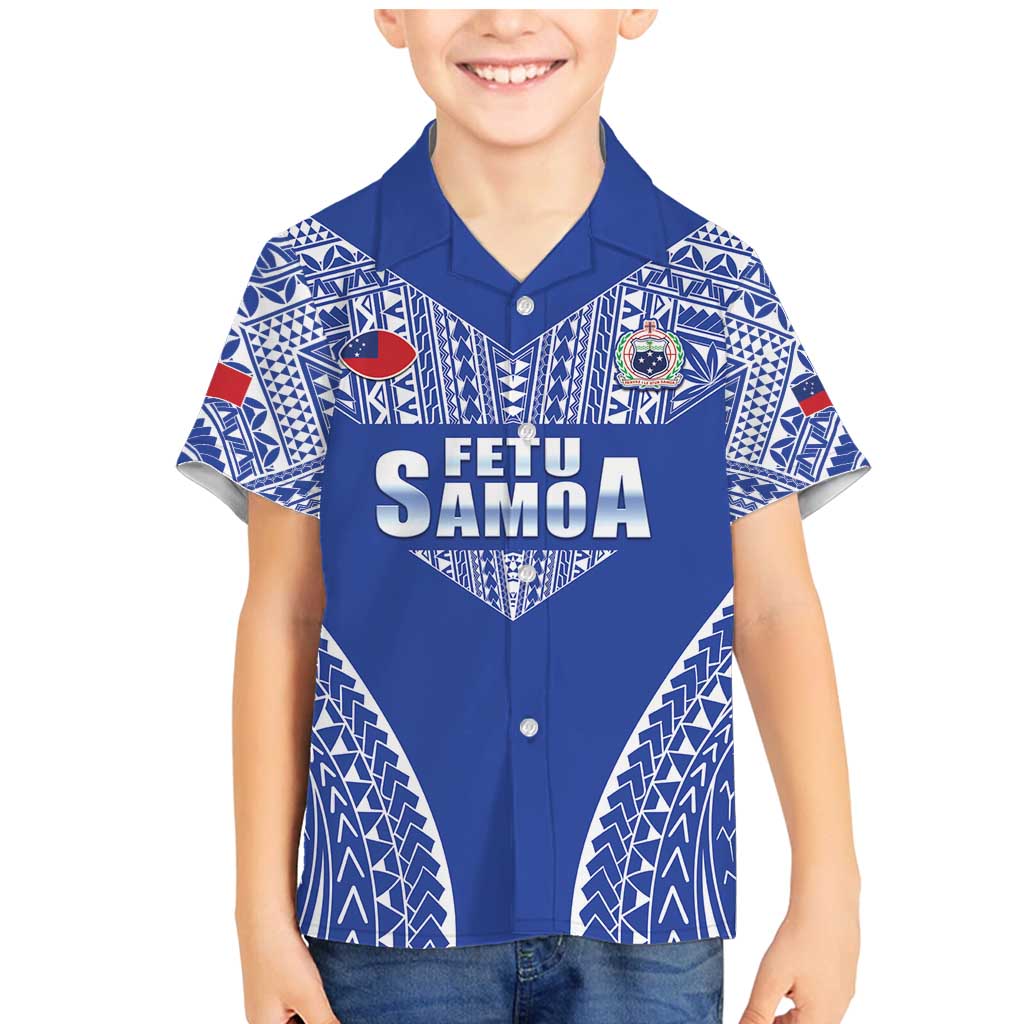 Fetu Samoa Rugby Custom Family Matching Mermaid Dress and Hawaiian Shirt Go Champions
