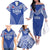 Fetu Samoa Rugby Custom Family Matching Off The Shoulder Long Sleeve Dress and Hawaiian Shirt Go Champions