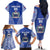 Fetu Samoa Rugby Custom Family Matching Off The Shoulder Long Sleeve Dress and Hawaiian Shirt Go Champions