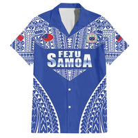 Fetu Samoa Rugby Custom Family Matching Short Sleeve Bodycon Dress and Hawaiian Shirt Go Champions