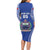 Fetu Samoa Rugby Custom Long Sleeve Bodycon Dress Go Champions