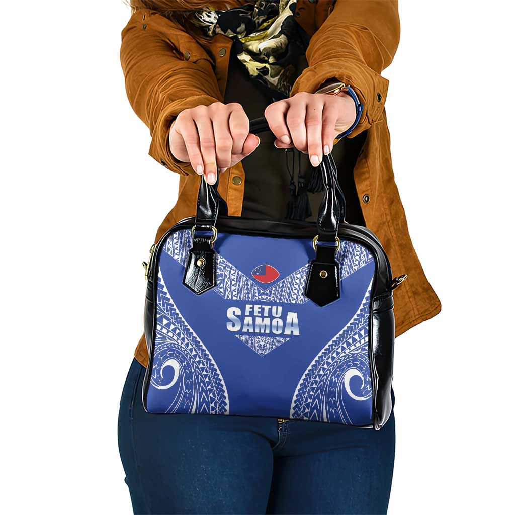 Fetu Samoa Rugby Shoulder Handbag Go Champions