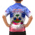 Personalised Haiti Independence Day Family Matching Puletasi Dress and Hawaiian Shirt Neg Maron Polynesian Style LT05 - Polynesian Pride