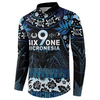 Micronesia FSM 691 Button Sweatshirt Respect Culture