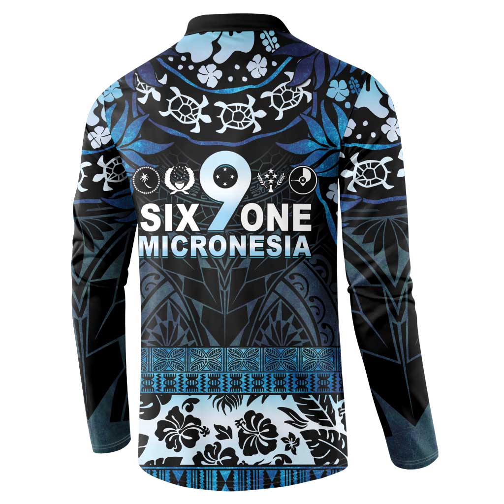 Micronesia FSM 691 Button Sweatshirt Respect Culture