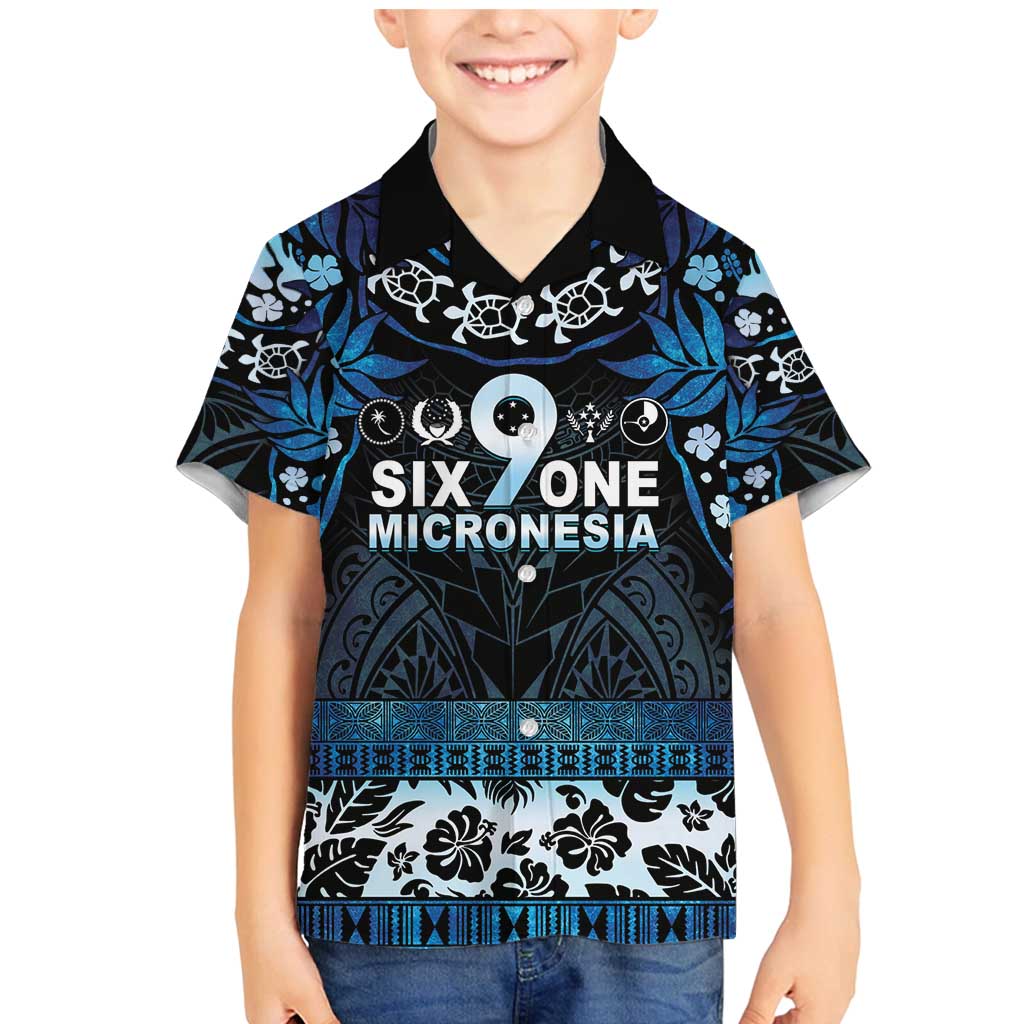 Micronesia FSM 691 Family Matching Mermaid Dress and Hawaiian Shirt Respect Culture