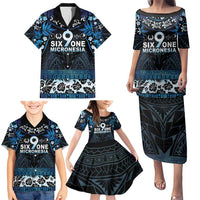 Micronesia FSM 691 Family Matching Puletasi and Hawaiian Shirt Respect Culture