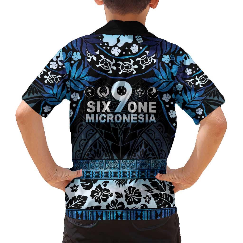 Micronesia FSM 691 Family Matching Summer Maxi Dress and Hawaiian Shirt Respect Culture