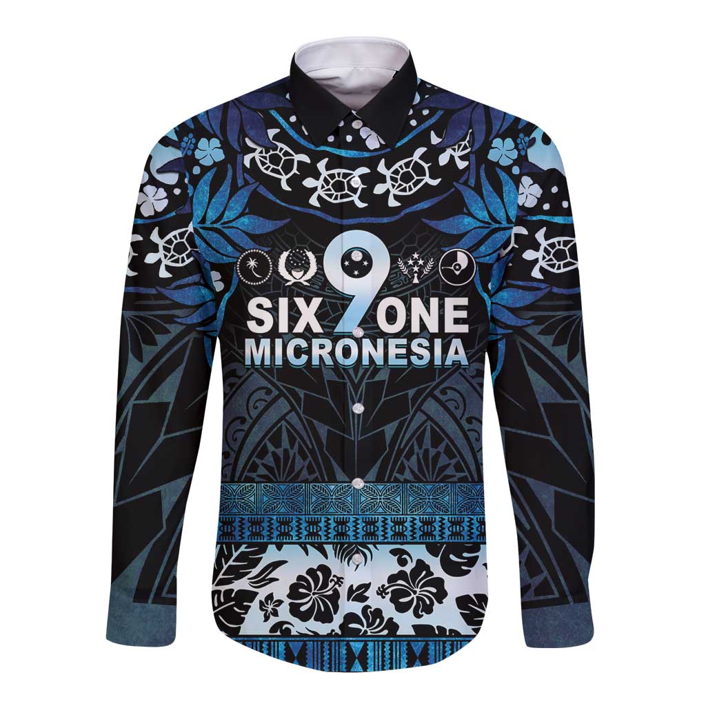 Micronesia FSM 691 Long Sleeve Button Shirt Respect Culture