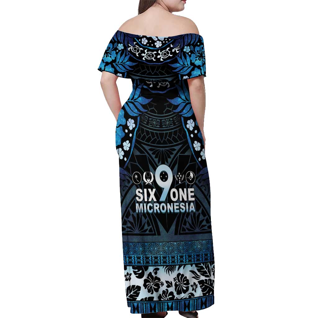 Micronesia FSM 691 Off Shoulder Maxi Dress Respect Culture