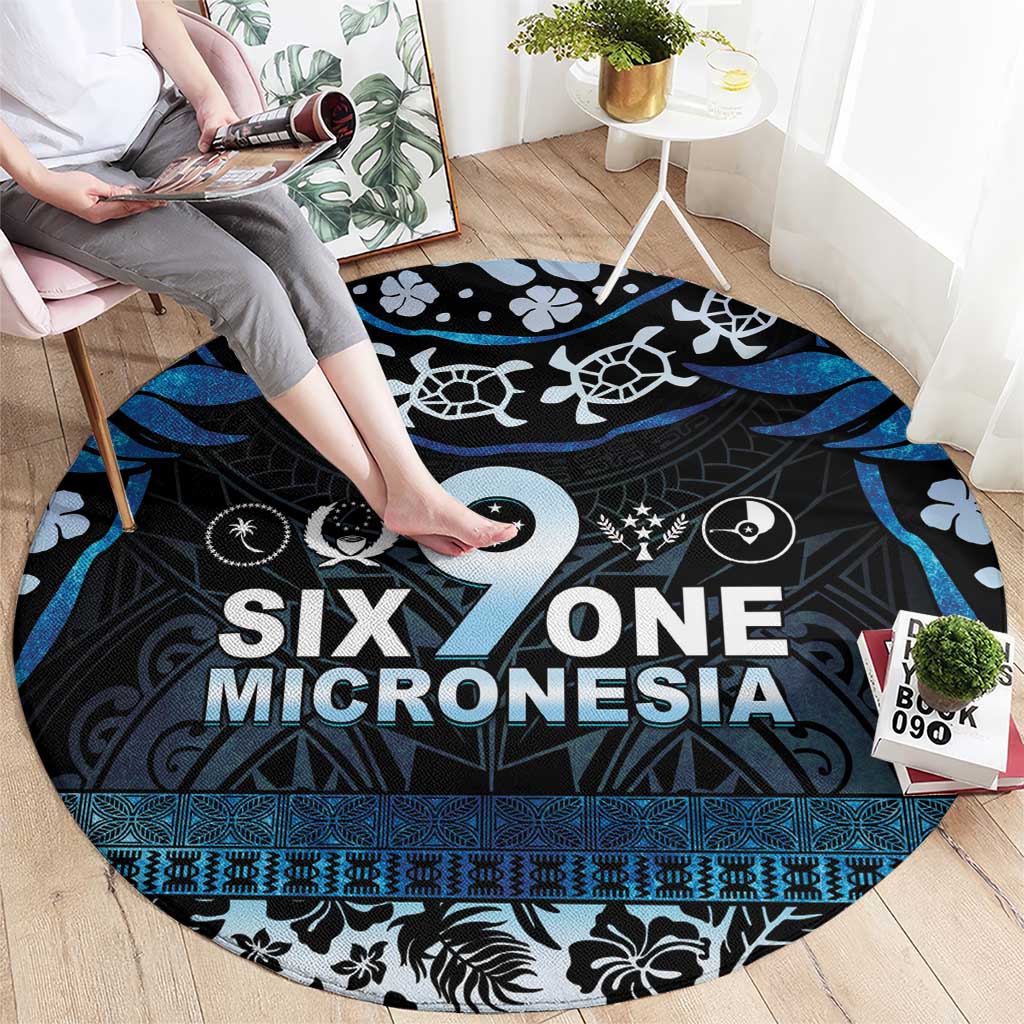 Micronesia FSM 691 Round Carpet Respect Culture