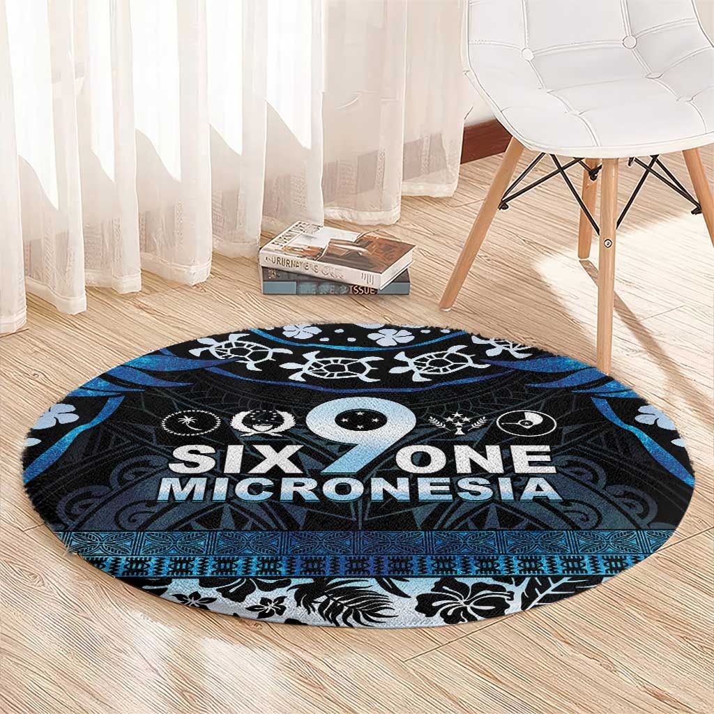 Micronesia FSM 691 Round Carpet Respect Culture