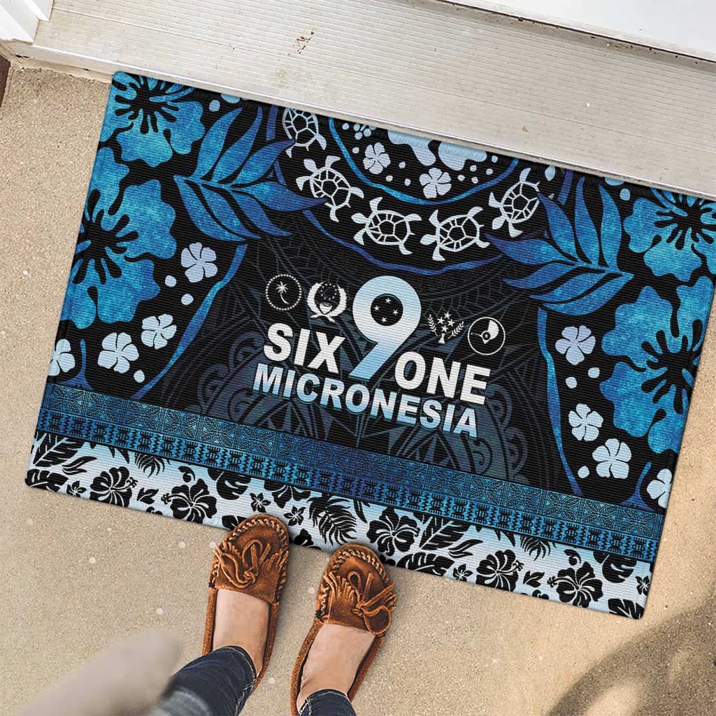 Micronesia FSM 691 Rubber Doormat Respect Culture