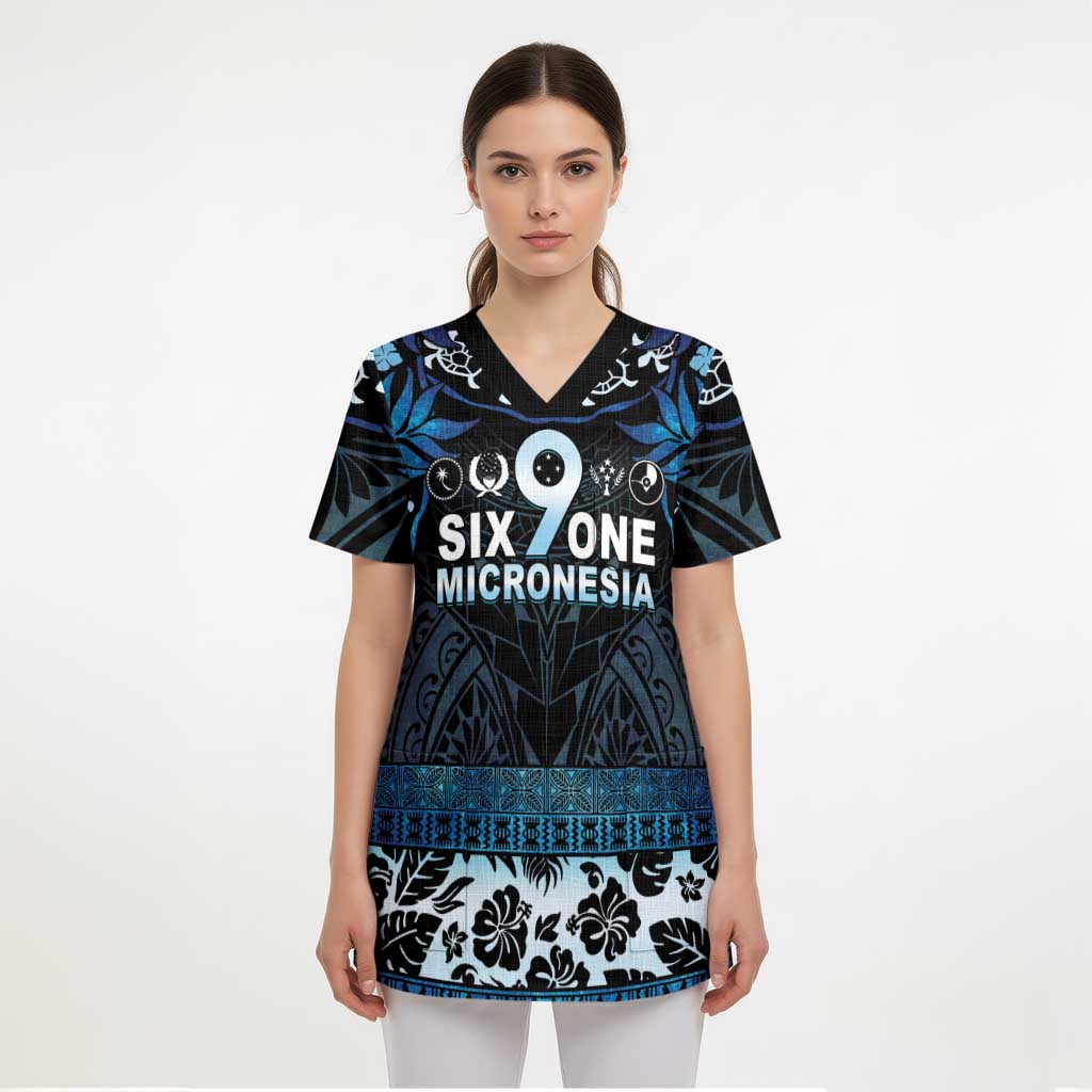 Micronesia FSM 691 Scrub Top Respect Culture - Polynesian Pride