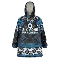 Micronesia FSM 691 Wearable Blanket Hoodie Respect Culture