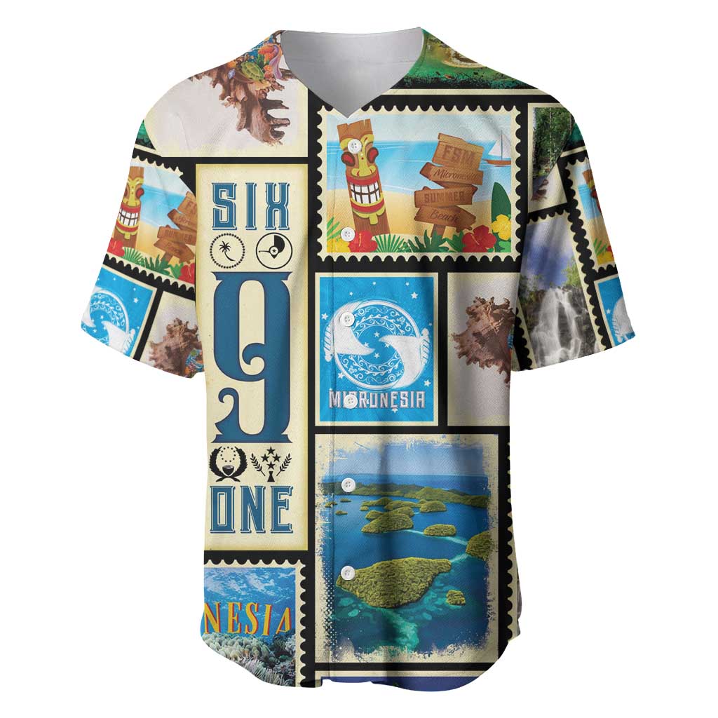 FSM Micronesia Culture Baseball Jersey