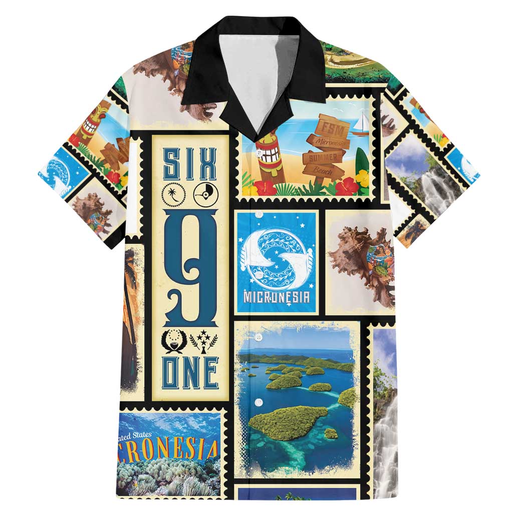 FSM Micronesia Culture Family Matching Mermaid Dress and Hawaiian Shirt