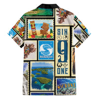 FSM Micronesia Culture Family Matching Short Sleeve Bodycon Dress and Hawaiian Shirt