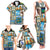 FSM Micronesia Culture Family Matching Tank Maxi Dress and Hawaiian Shirt