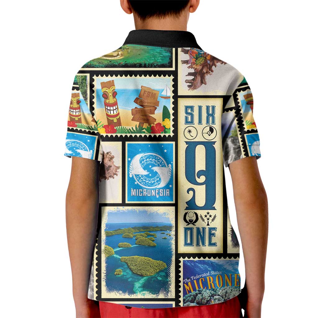 FSM Micronesia Culture Kid Polo Shirt
