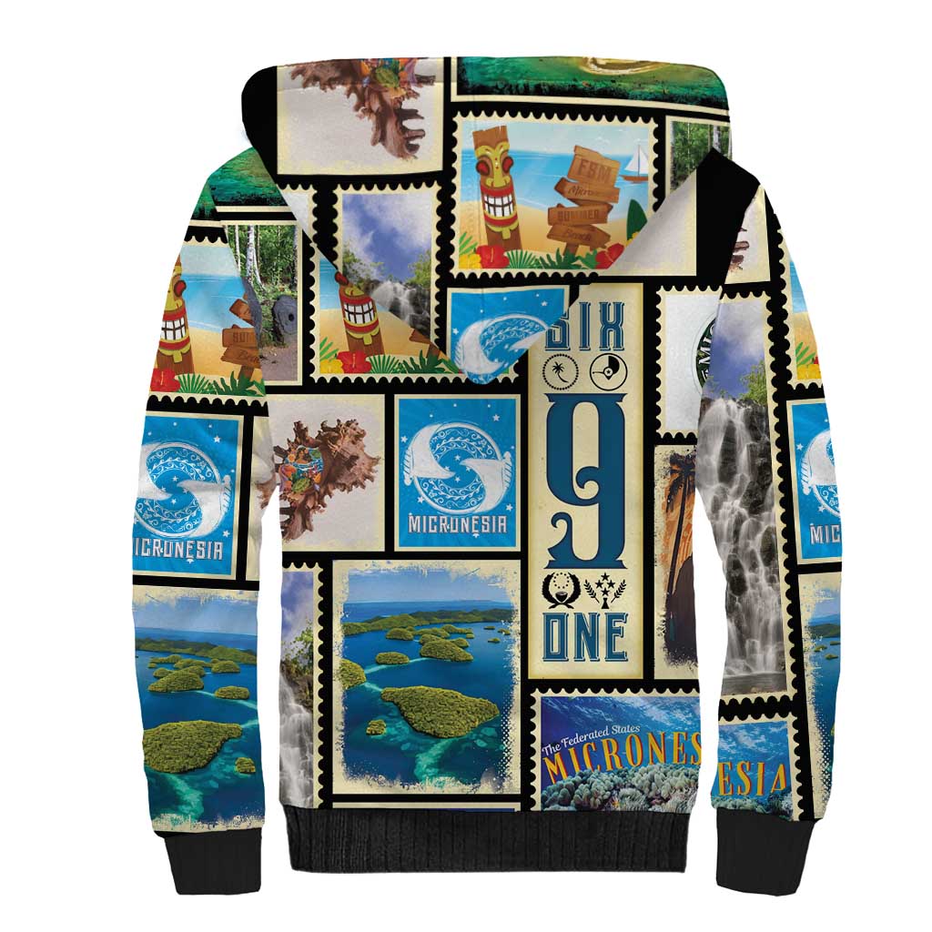FSM Micronesia Culture Sherpa Hoodie
