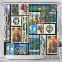 FSM Micronesia Culture Shower Curtain
