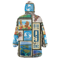 FSM Micronesia Culture Wearable Blanket Hoodie