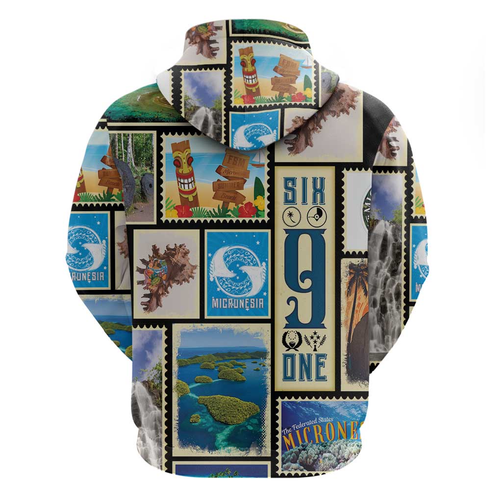 FSM Micronesia Culture Zip Hoodie