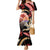 Personalised French Polynesia Victory Day Family Matching Mermaid Dress and Hawaiian Shirt Polynesian Pattern Plumeria