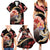 Personalised French Polynesia Victory Day Family Matching Summer Maxi Dress and Hawaiian Shirt Polynesian Pattern Plumeria