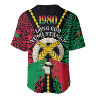 Vanuatu 45th Independence Day Baseball Jersey Long God Yumi Stanap Wild Boar LT05