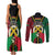 Vanuatu 44th Independence Day Couples Matching Tank Maxi Dress and Long Sleeve Button Shirt Long God Yumi Stanap Wild Boar