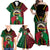 Vanuatu 44th Independence Day Family Matching Off Shoulder Maxi Dress and Hawaiian Shirt Long God Yumi Stanap Wild Boar