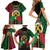 Vanuatu 44th Independence Day Family Matching Short Sleeve Bodycon Dress and Hawaiian Shirt Long God Yumi Stanap Wild Boar