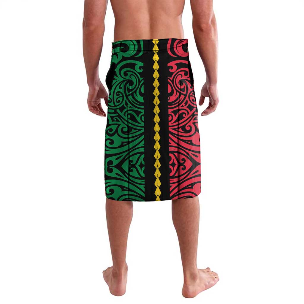 Vanuatu 45th Independence Day Lavalava Long God Yumi Stanap Wild Boar LT05 - Polynesian Pride