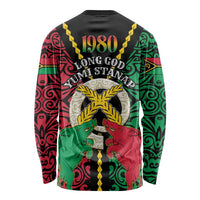 Vanuatu 45th Independence Day Long Sleeve Shirt Long God Yumi Stanap Wild Boar LT05