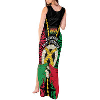 Vanuatu 45th Independence Day Tank Maxi Dress Long God Yumi Stanap Wild Boar LT05 - Polynesian Pride