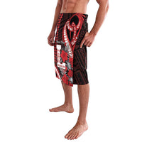 Personalized Hawaii Lahainaluna High School Lavalava Tribal Tattoo With Hibiscus Flowers LT05 - Polynesian Pride