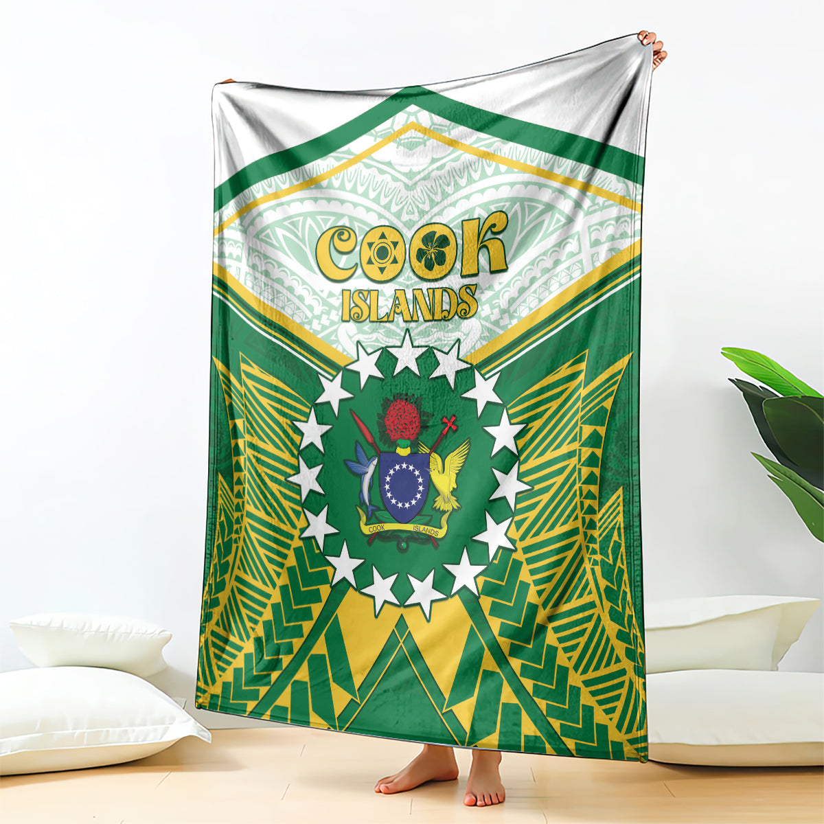 Cook Islands Ra o te Ui Ariki Blanket Polynesian Pattern LT05 - Polynesian Pride