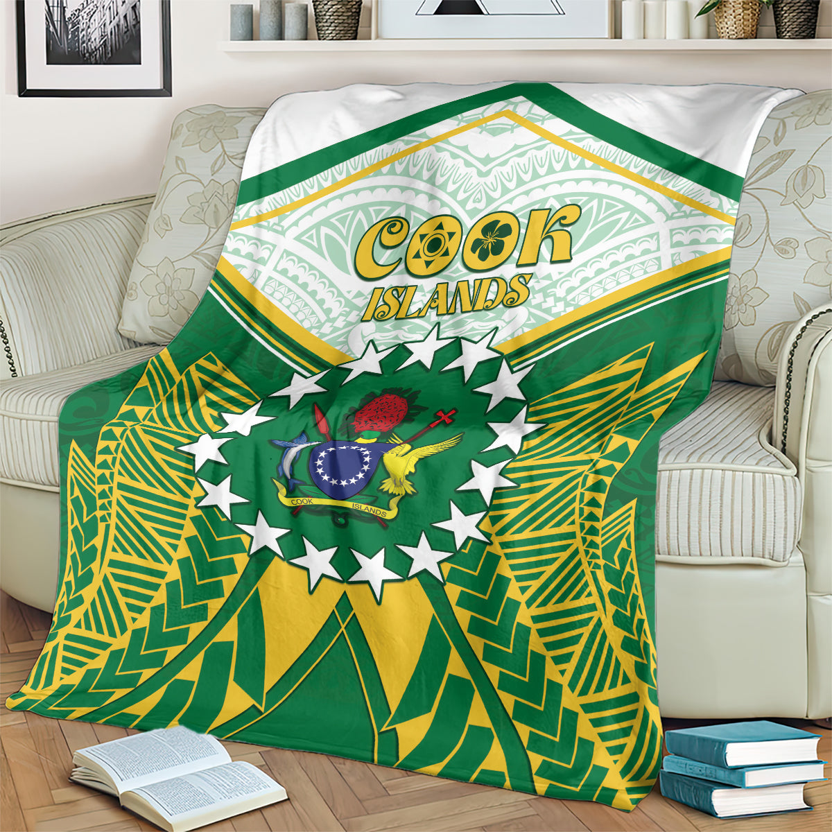 Cook Islands Ra o te Ui Ariki Blanket Polynesian Pattern LT05 - Polynesian Pride