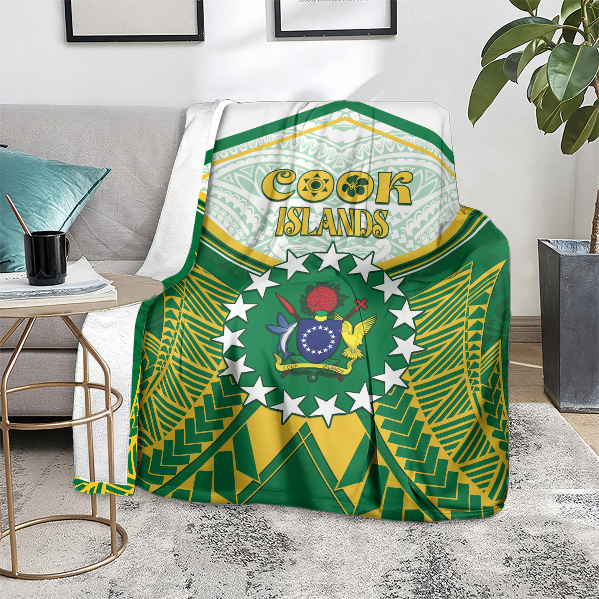 Cook Islands Ra o te Ui Ariki Blanket Polynesian Pattern LT05 - Polynesian Pride