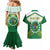 Personalised Cook Islands Ra o te Ui Ariki Couples Matching Mermaid Dress and Hawaiian Shirt Polynesian Pattern